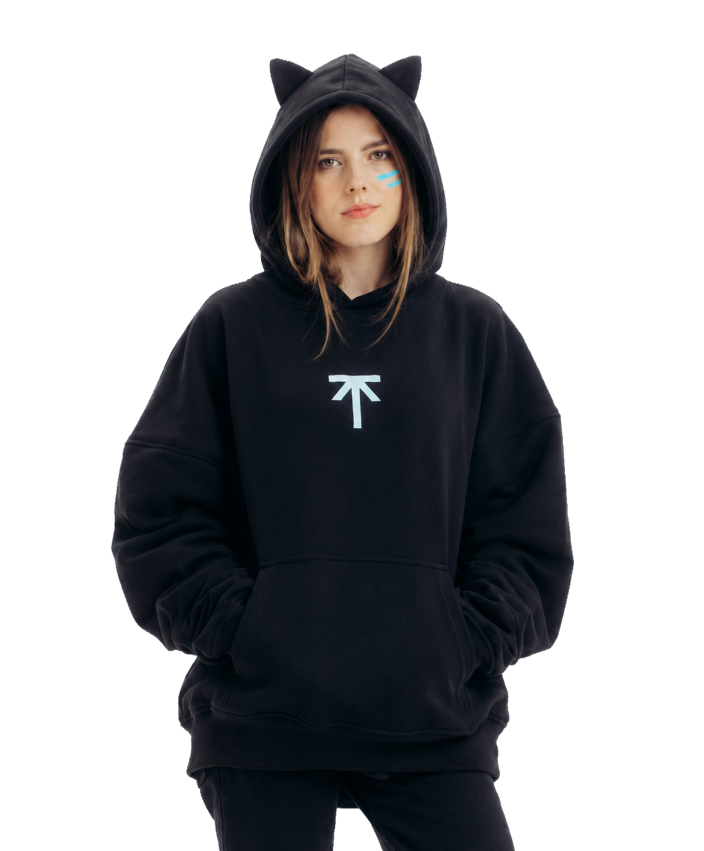 Czarna bluza z kapturem NIE PREORDER