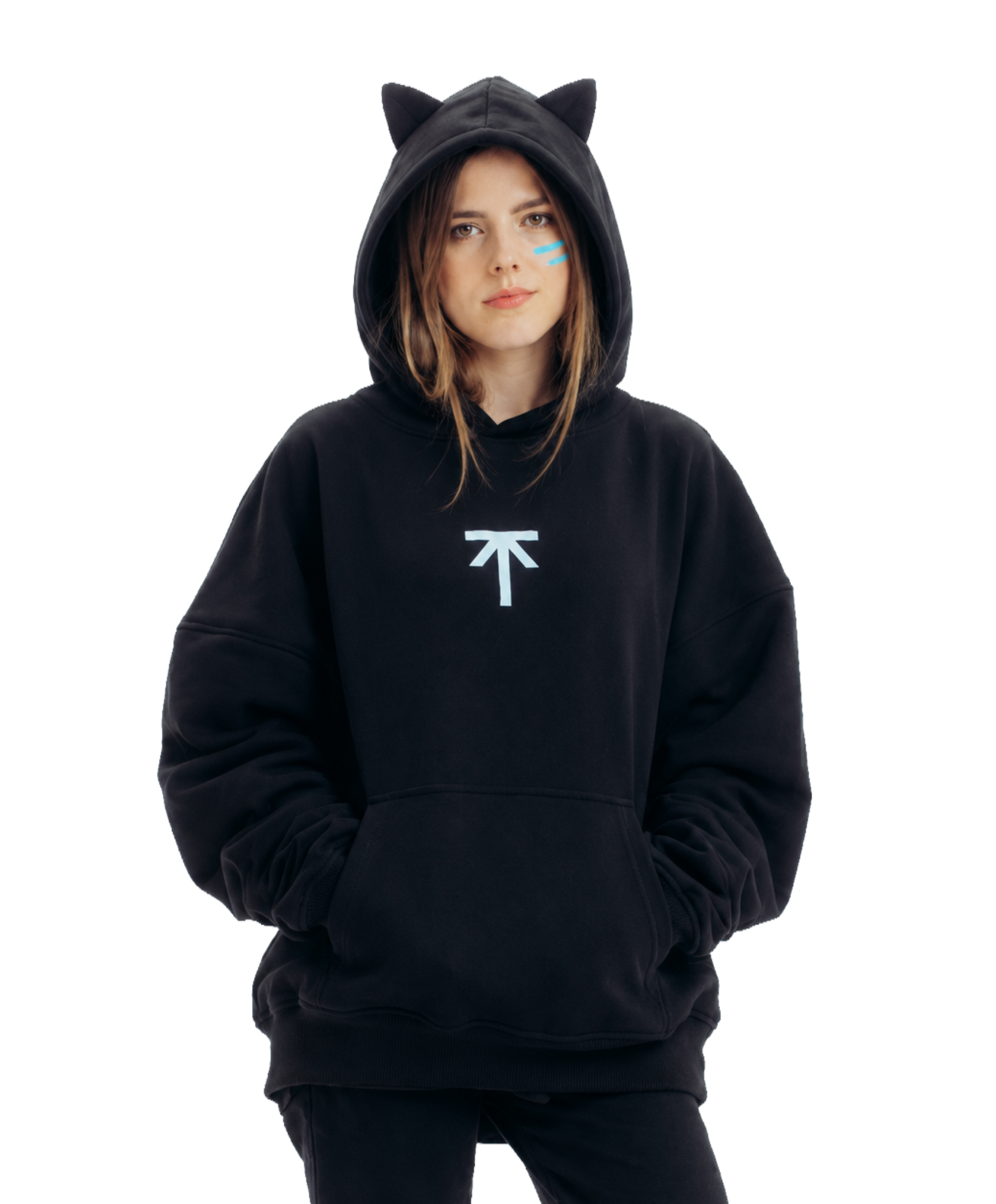 Czarna bluza z kapturem NIE PREORDER