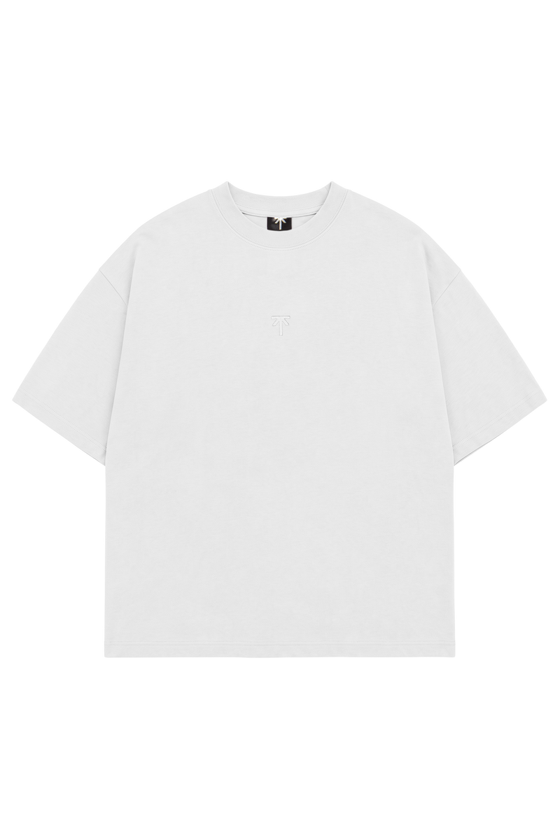 Koszulka boxy Basic - White