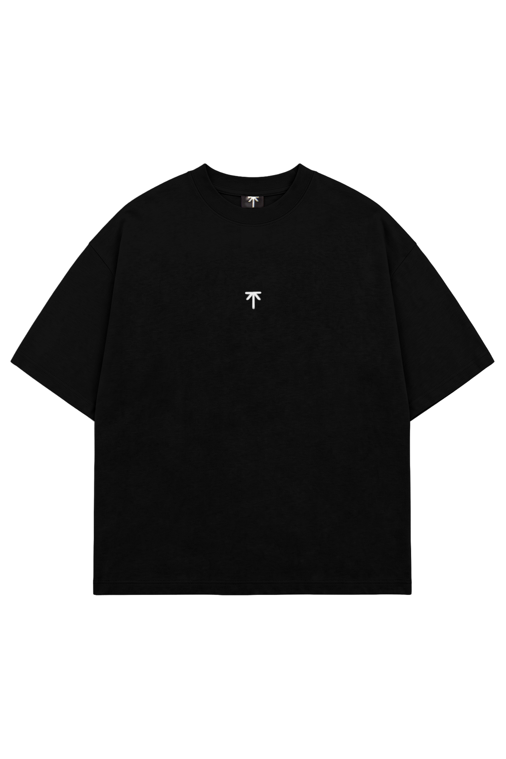 Koszulka boxy Basic - Black