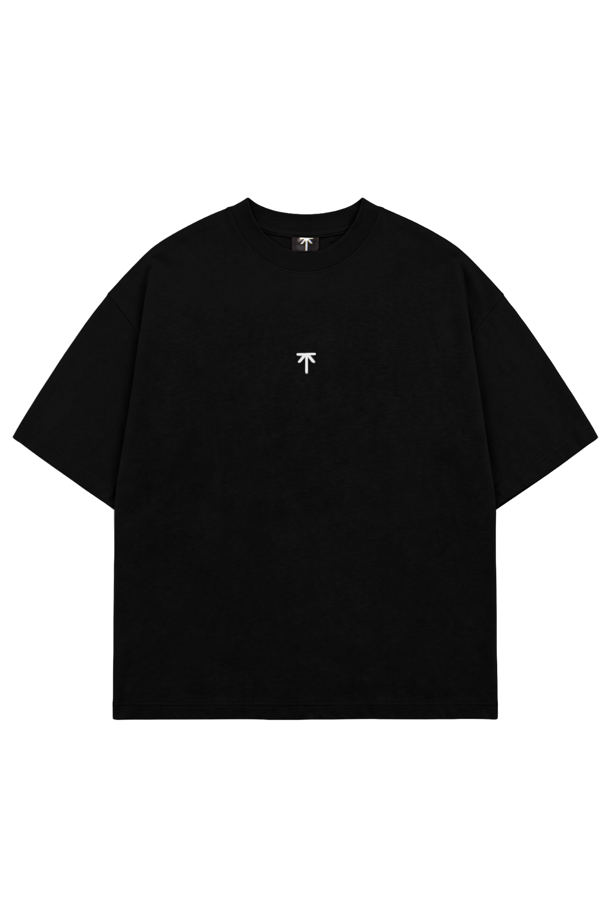 Koszulka boxy Basic - Black