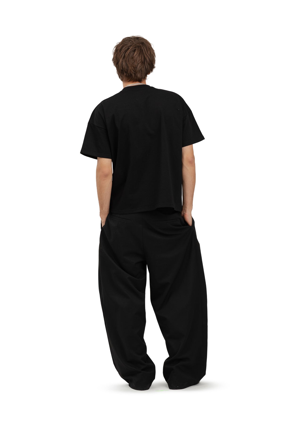 Koszulka boxy Basic - Black