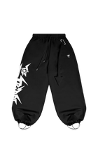 Spodnie dresowe baggy "Eye" - Black