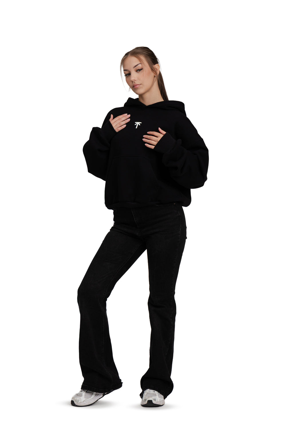 Bluza z kapturem Hoodie - Black