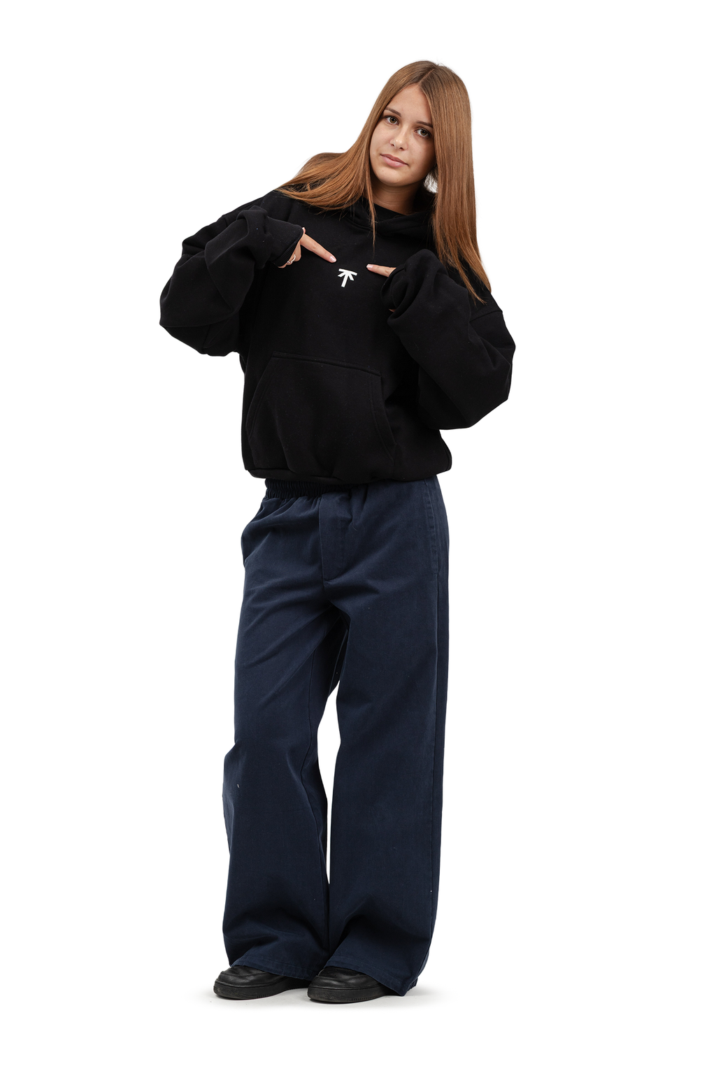 Bluza z kapturem Hoodie - Black