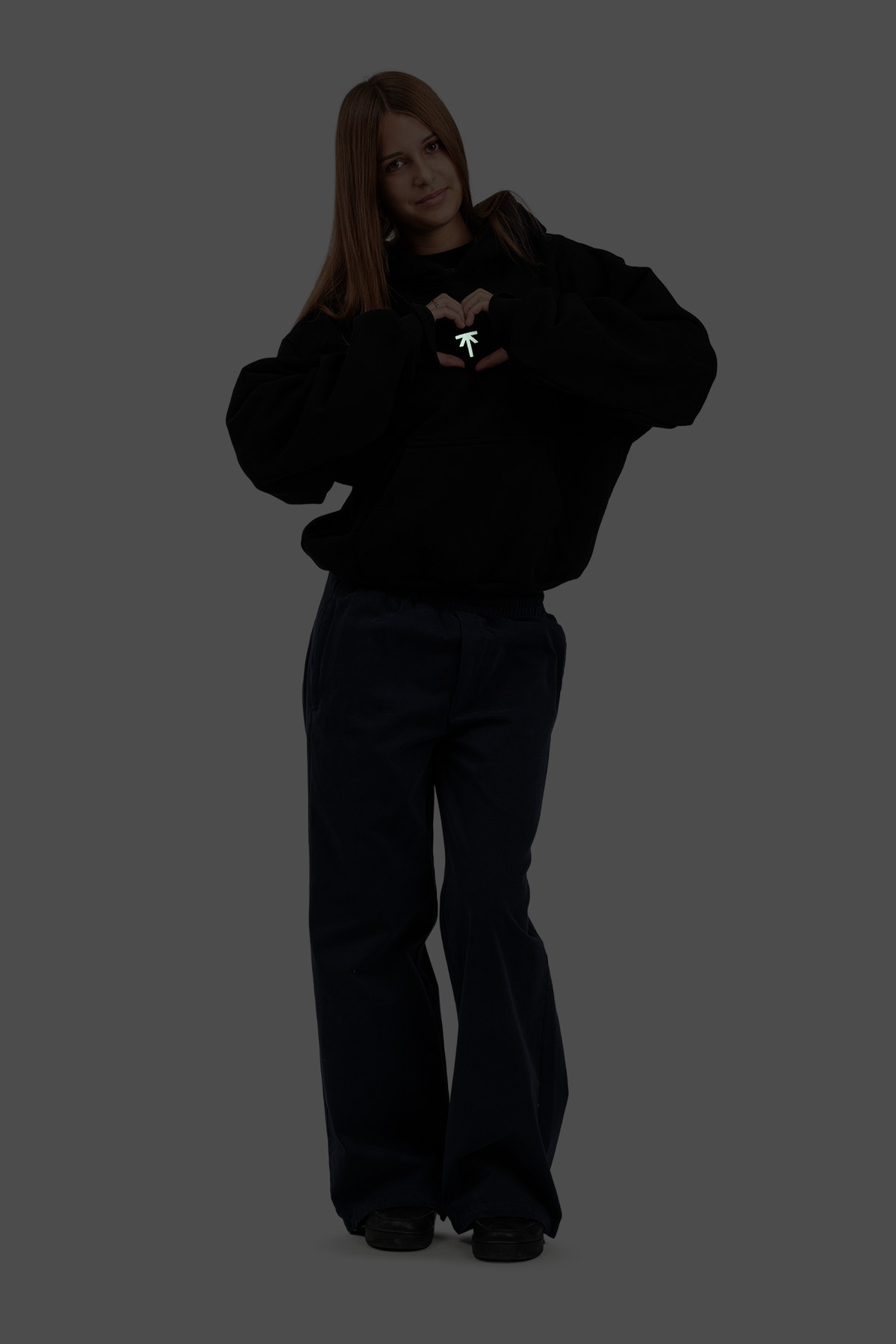 Bluza z kapturem Hoodie - Black