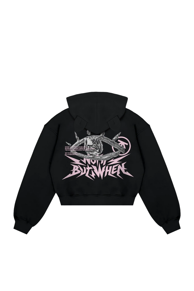 Bluza z kapturem Hoodie "Eye" - Black
