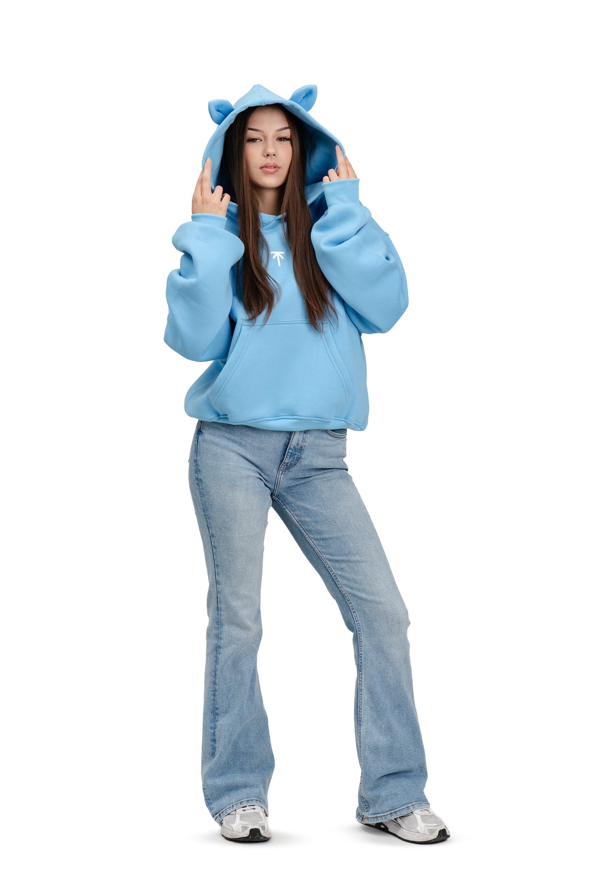 Bluza z kapturem Hoodie - Blue