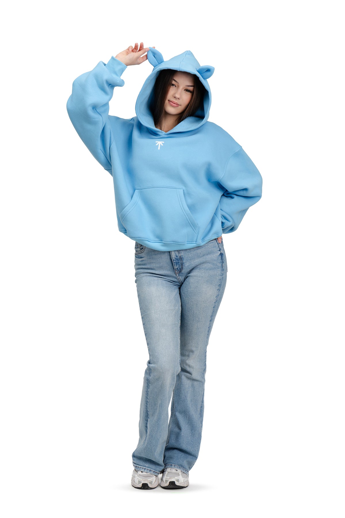 Bluza z kapturem Hoodie - Blue