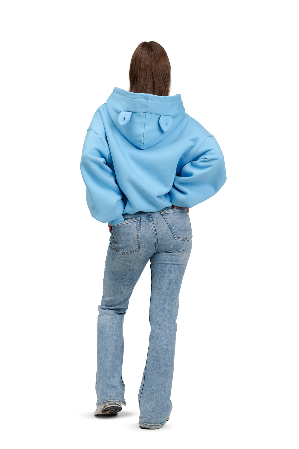 Bluza z kapturem Hoodie - Blue