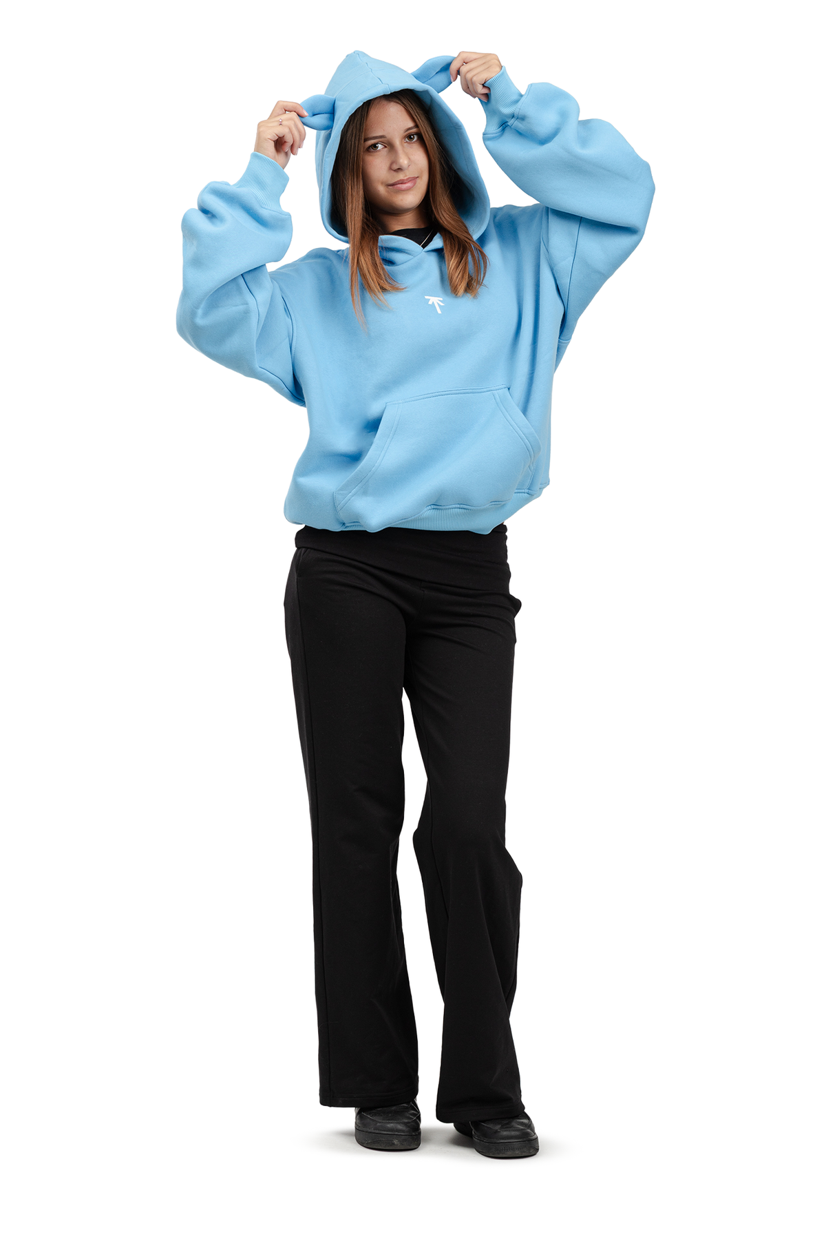 Bluza z kapturem Hoodie - Blue