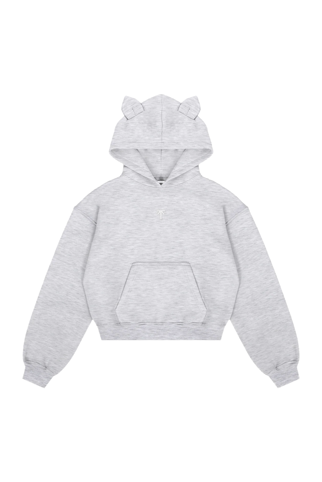 Bluza z kapturem Hoodie - Grey Melange