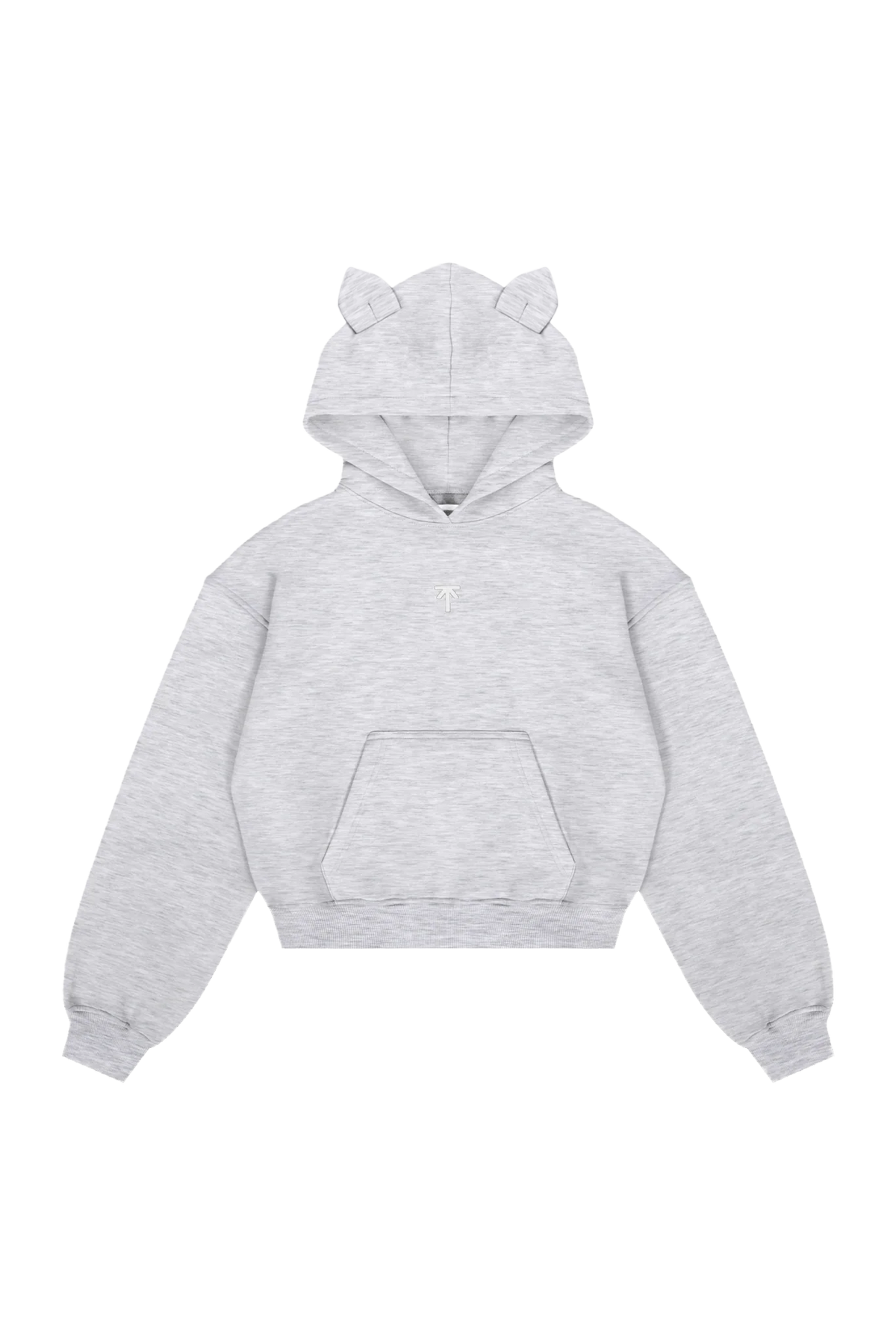 Bluza z kapturem Hoodie - Grey Melange