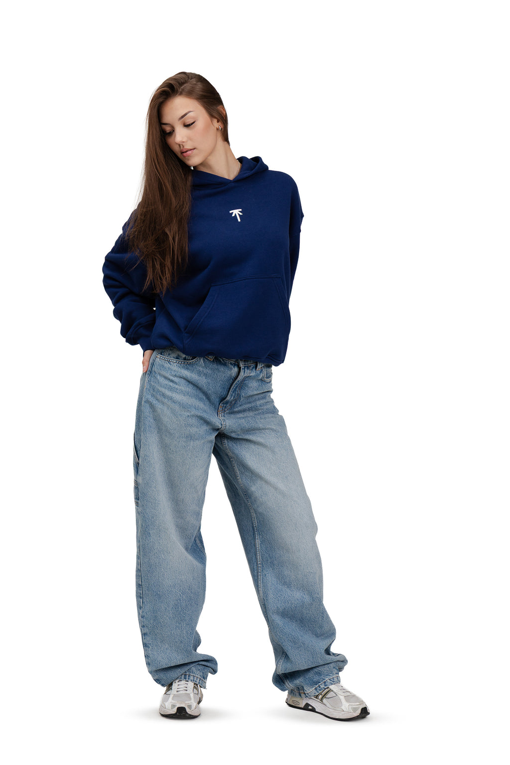Bluza z kapturem Hoodie - Navy