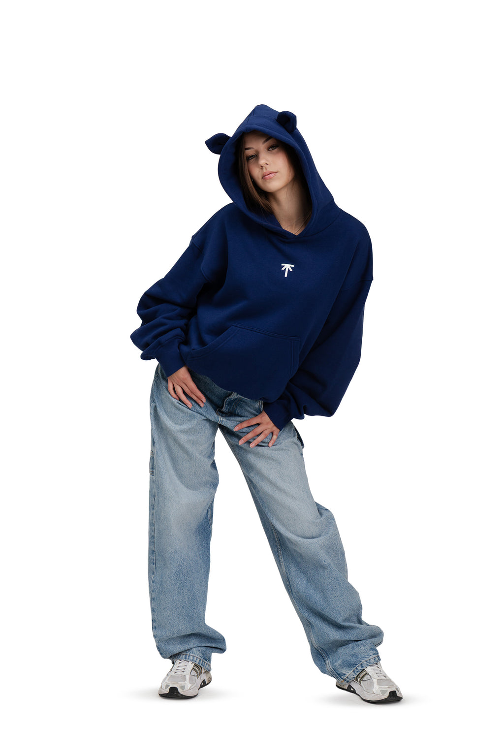 Bluza z kapturem Hoodie - Navy