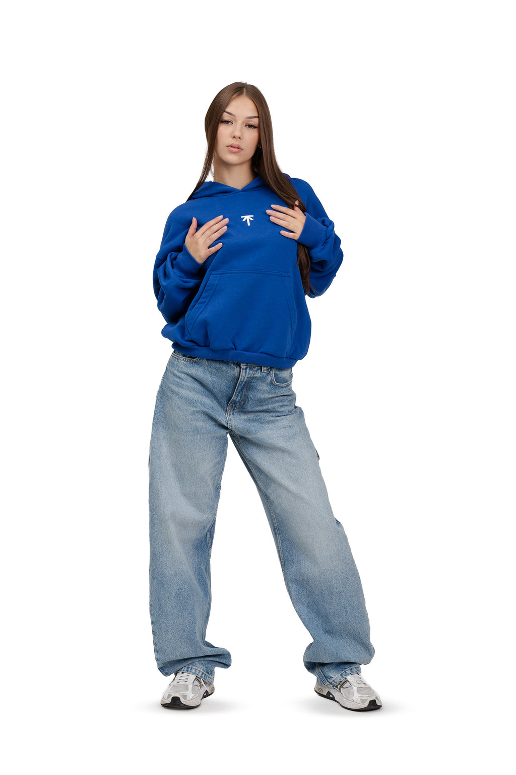 Bluza z kapturem Hoodie - Royal Blue