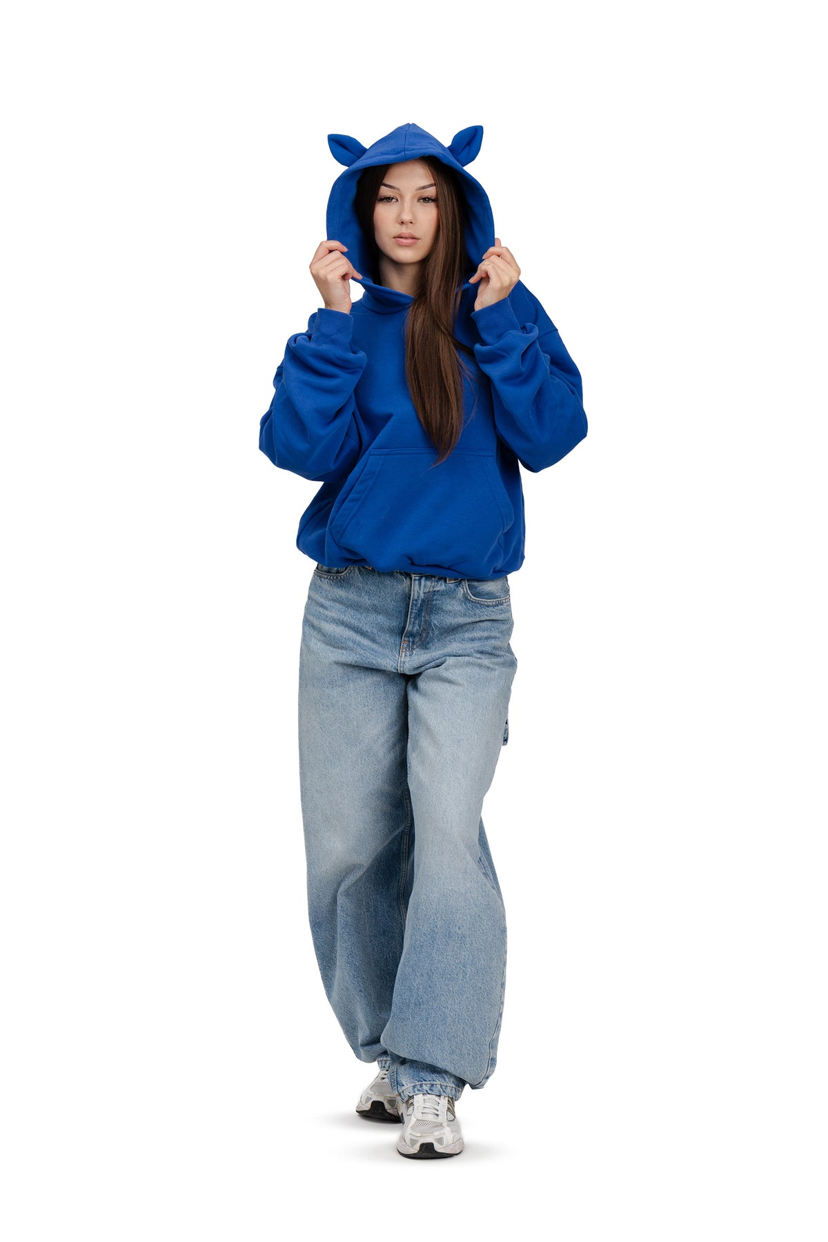 Bluza z kapturem Hoodie - Royal Blue