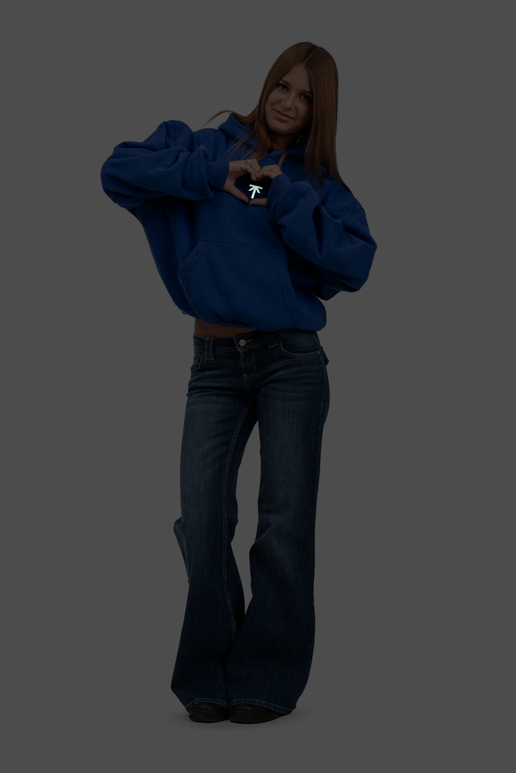 Bluza z kapturem Hoodie - Royal Blue