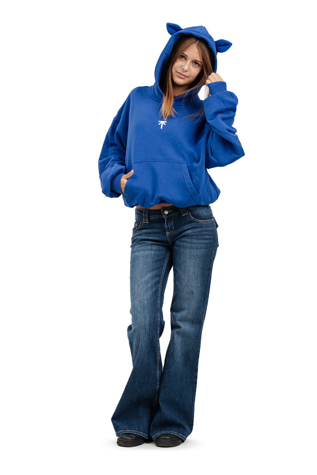 Bluza z kapturem Hoodie - Royal Blue