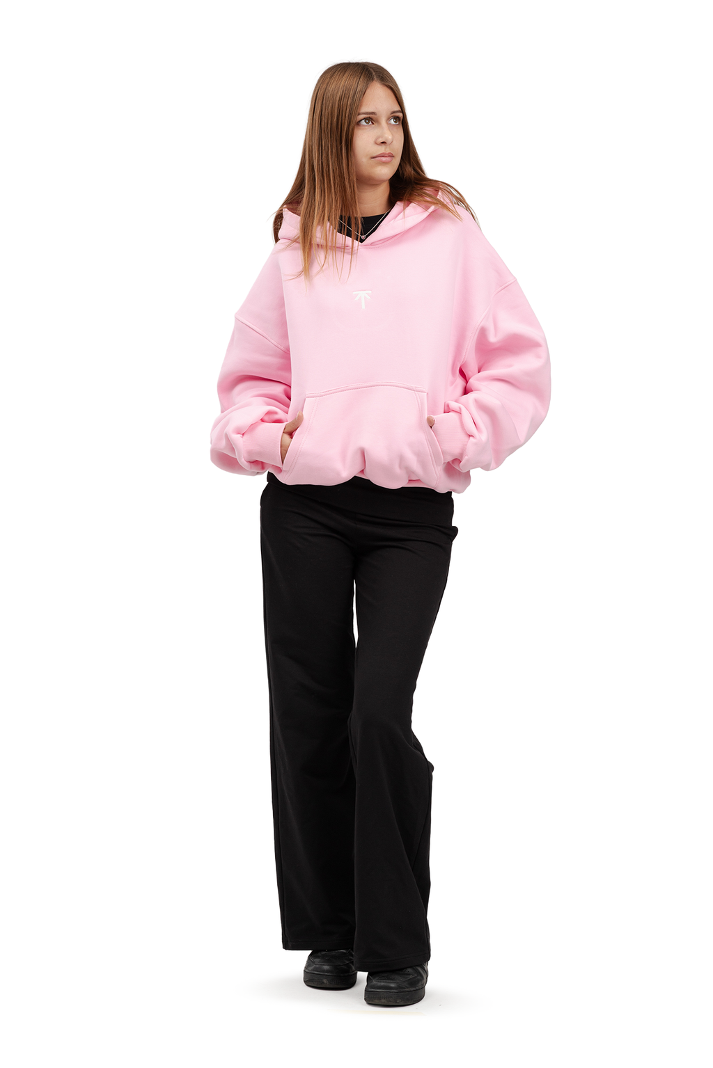 Bluza z kapturem Hoodie - Pink
