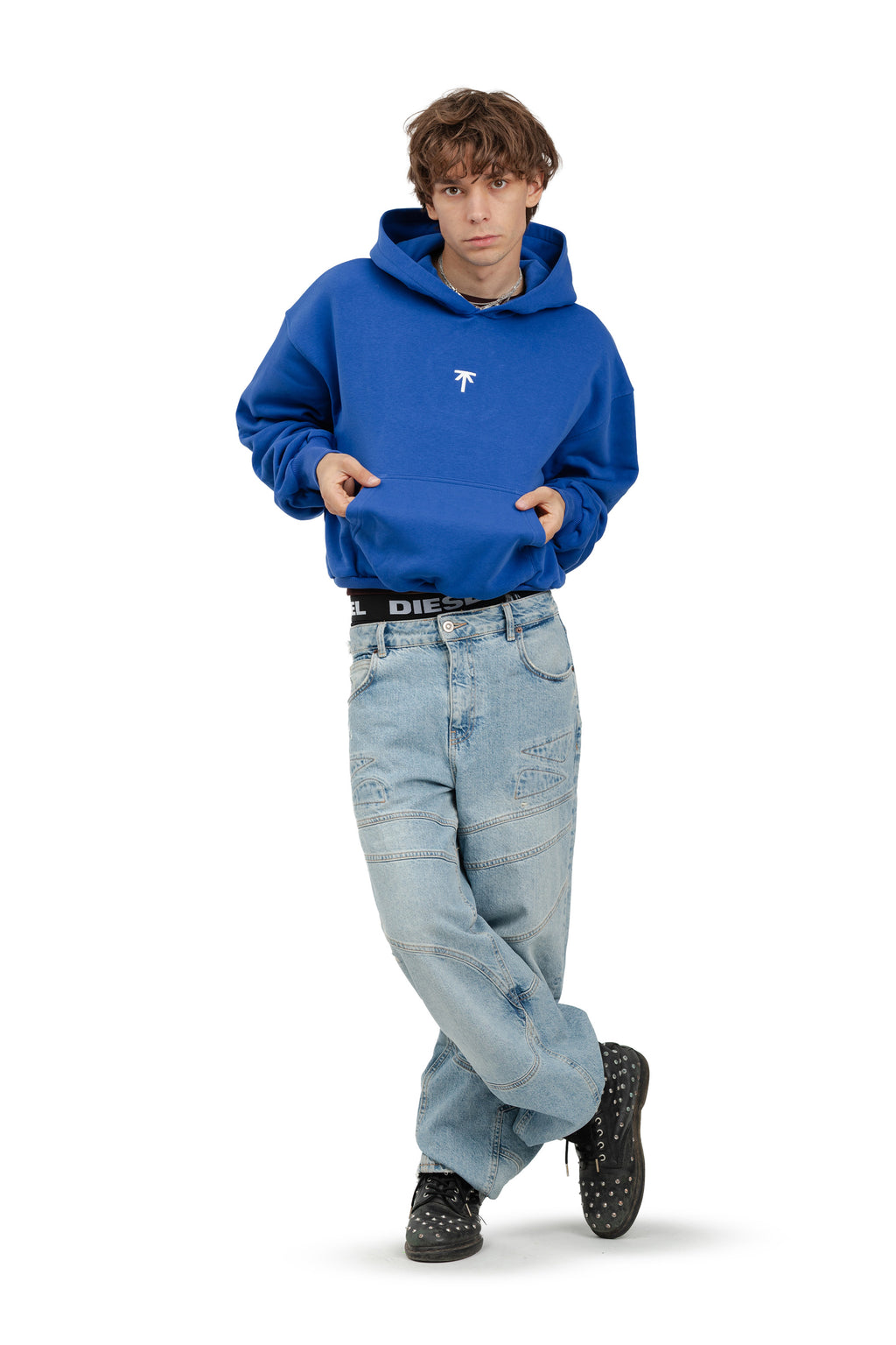 Bluza z kapturem Hoodie - Royal Blue