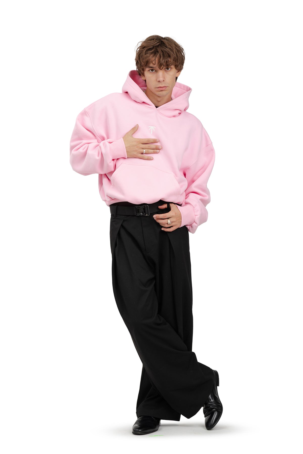 Bluza z kapturem Hoodie - Pink