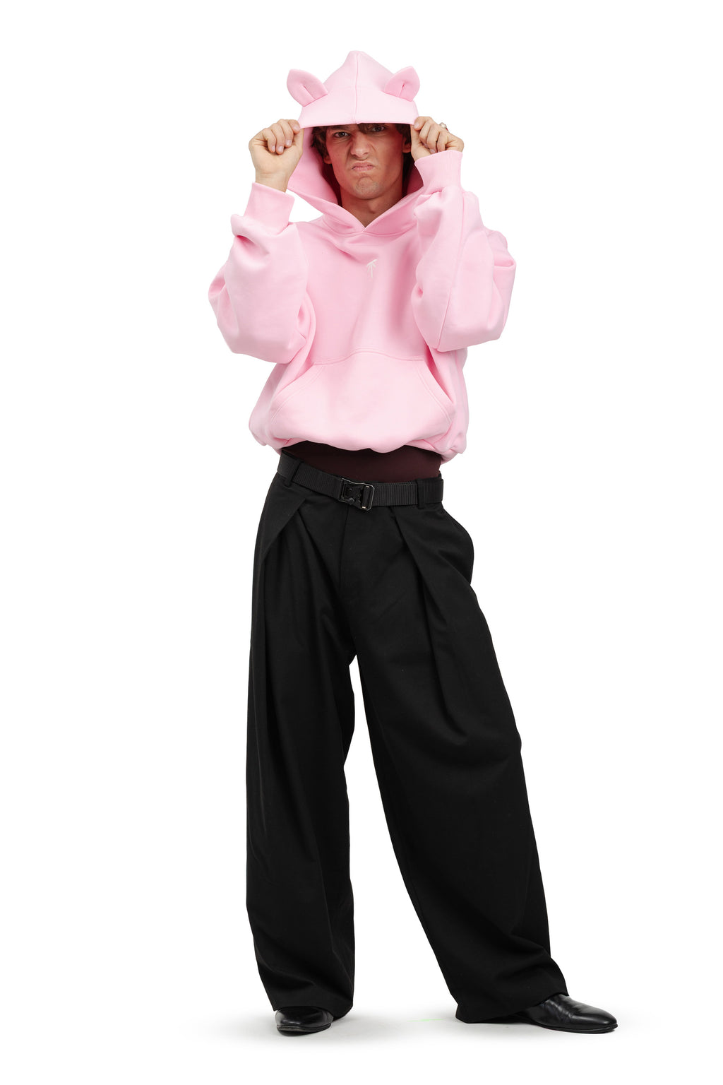 Bluza z kapturem Hoodie - Pink