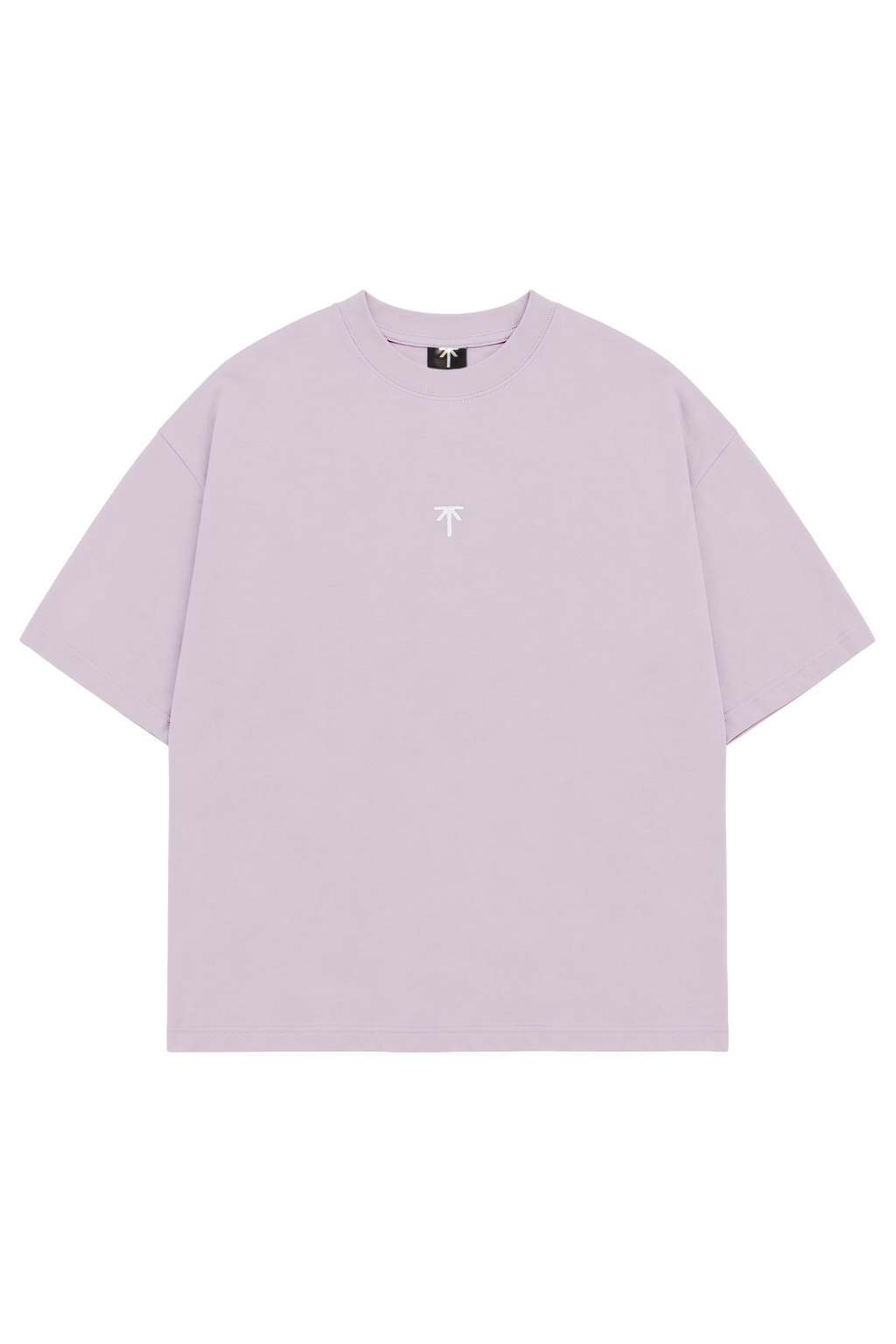 Koszulka boxy Basic - Lavender