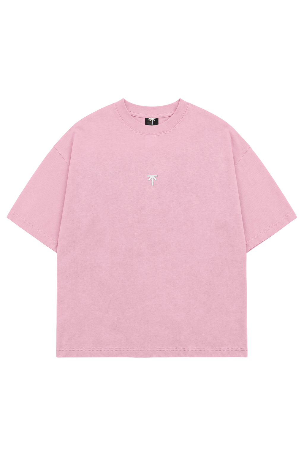 Koszulka boxy Basic - Pink