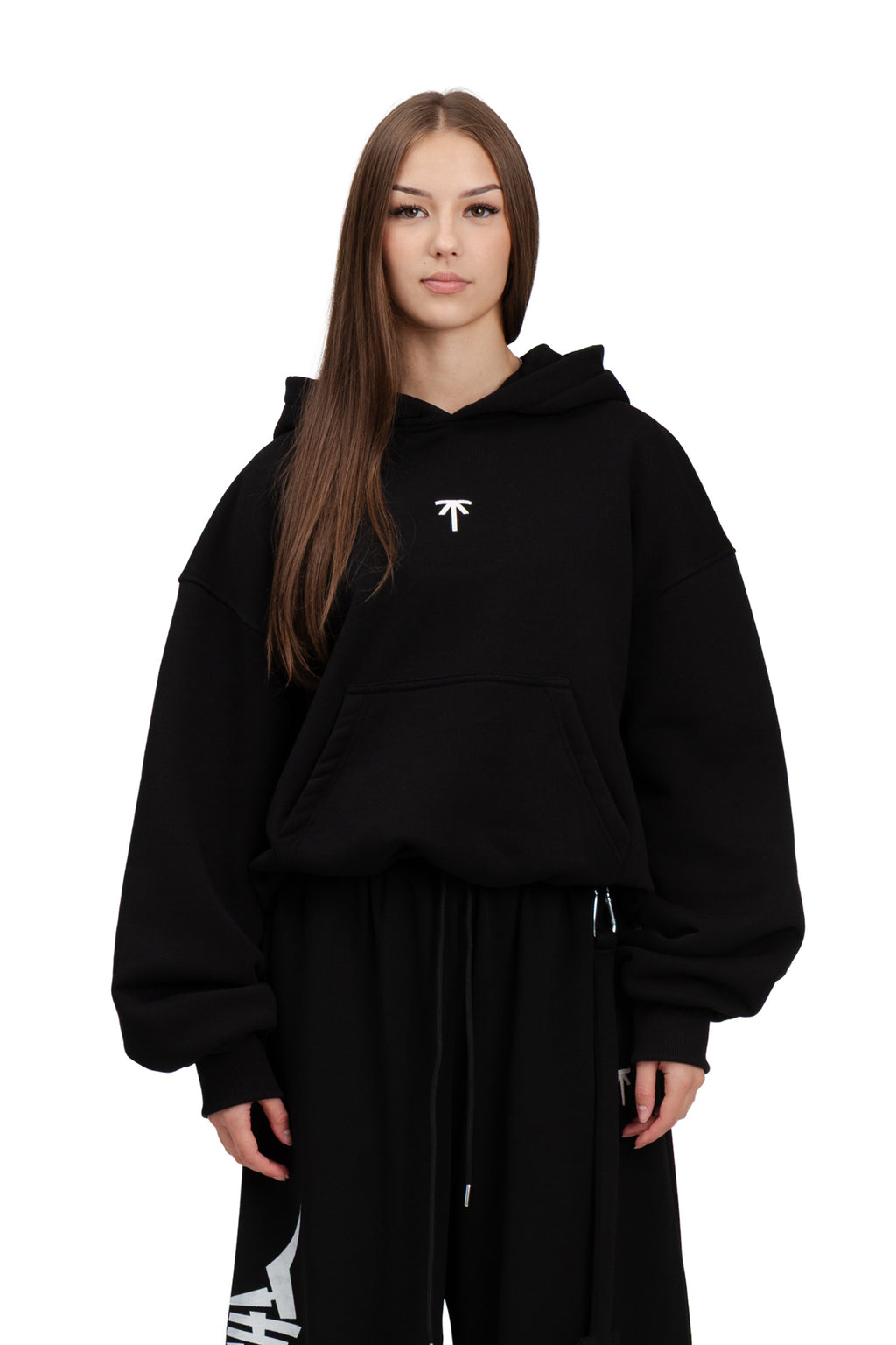 Bluza z kapturem Hoodie "Eye" - Black