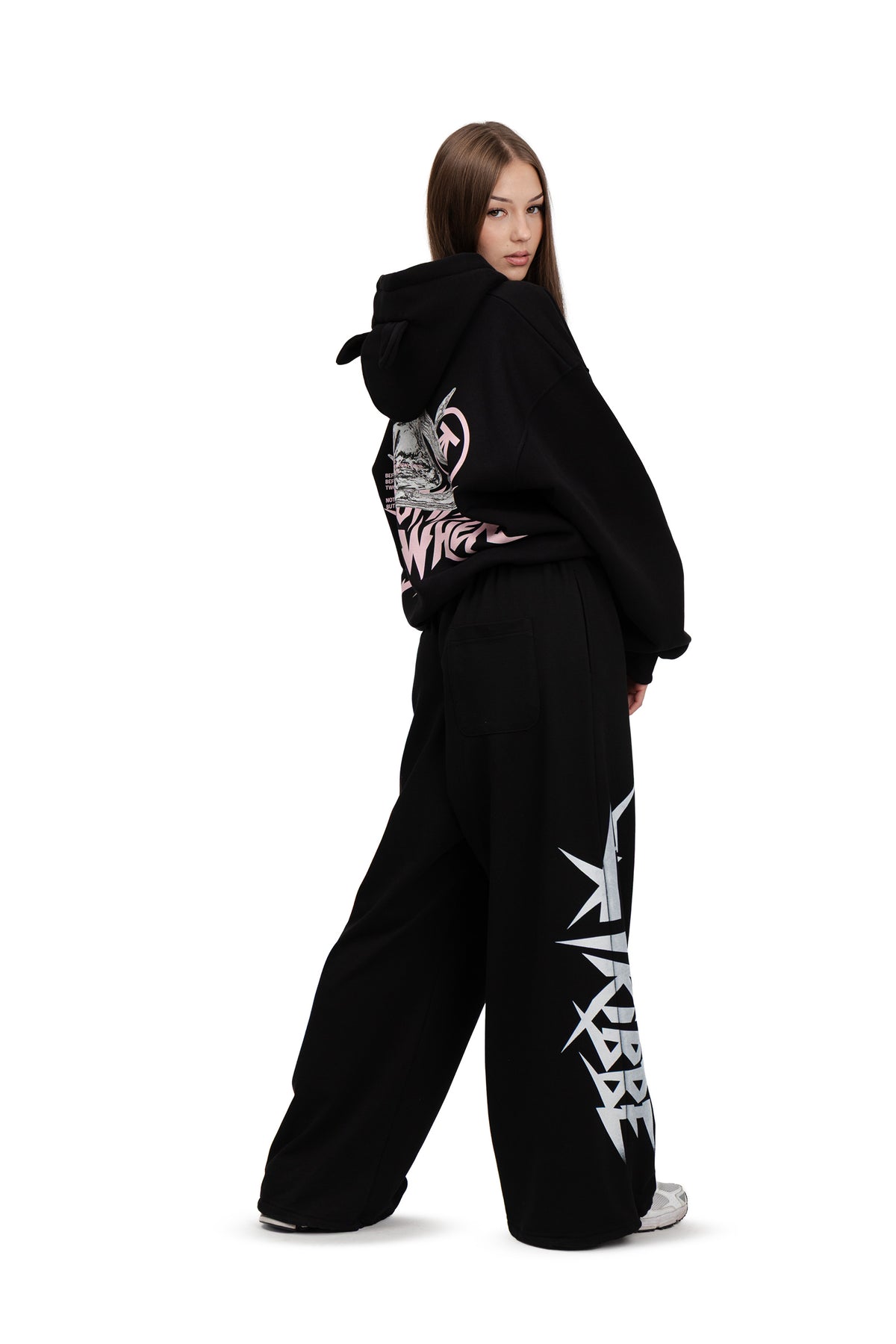 Bluza z kapturem Hoodie "Eye" - Black