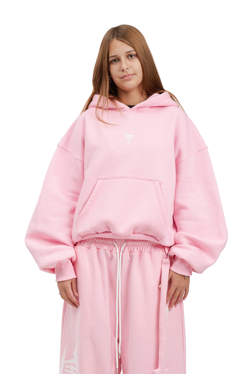 Bluza z kapturem Hoodie "Eye" - Pink