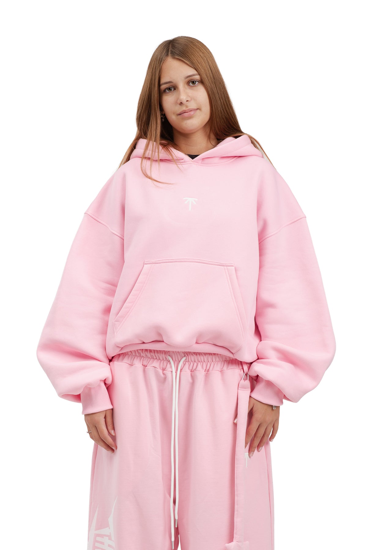 Bluza z kapturem Hoodie "Eye" - Pink