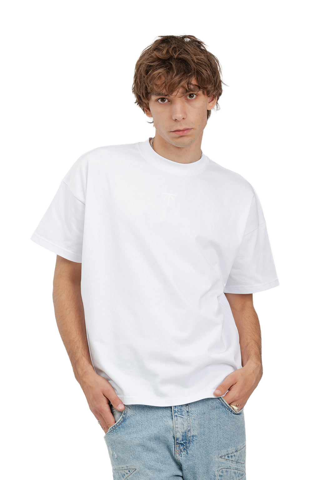 Koszulka boxy Basic - White