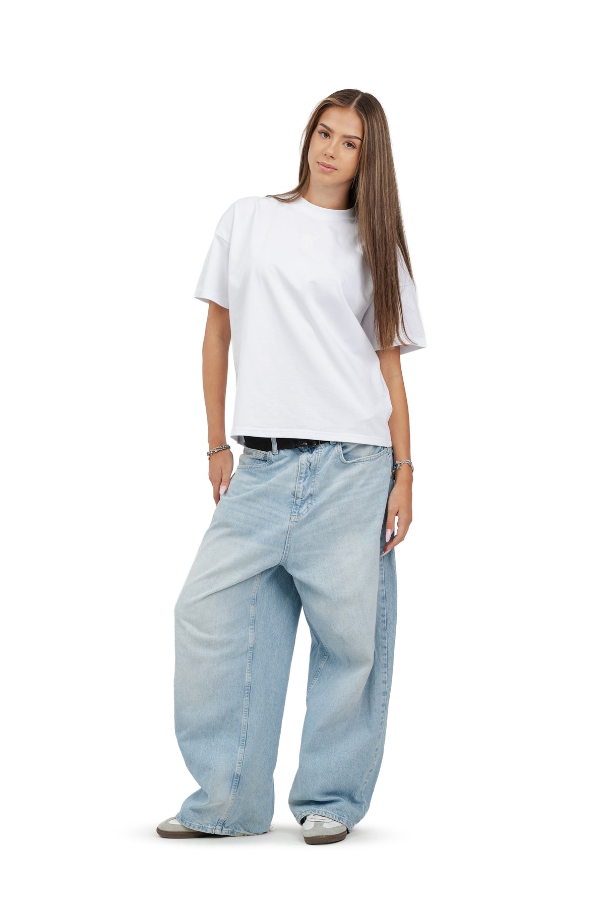 Koszulka boxy Basic - White